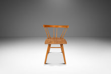 Load image into Gallery viewer, Mid-Century Modern Shaker Side Spindle Chair in Solid Oak After George Nakashima for Knoll, USA, c. 1960s-ABT Modern
