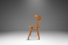 Load image into Gallery viewer, Mid-Century Modern Shaker Side Spindle Chair in Solid Oak After George Nakashima for Knoll, USA, c. 1960s-ABT Modern
