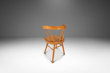 Load image into Gallery viewer, Mid-Century Modern Shaker Side Spindle Chair in Solid Oak After George Nakashima for Knoll, USA, c. 1960s-ABT Modern
