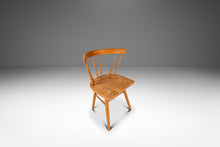 Load image into Gallery viewer, Mid-Century Modern Shaker Side Spindle Chair in Solid Oak After George Nakashima for Knoll, USA, c. 1960s-ABT Modern
