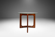 Load image into Gallery viewer, Mid-Century Modern Side / Accent Table in Walnut w/ Glass Top by Adrian Pearsall for Craft Associates, USA, c. 1960&#39;s-ABT Modern
