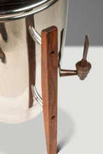 Load image into Gallery viewer, Mid-Century Modern Space Age Coffee Pot / Percolator / Server in Chrome and Teak by Regal, USA, c. 1960s-ABT Modern
