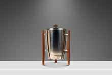 Load image into Gallery viewer, Mid-Century Modern Space Age Coffee Pot / Percolator / Server in Chrome and Teak by Regal, USA, c. 1960s-ABT Modern
