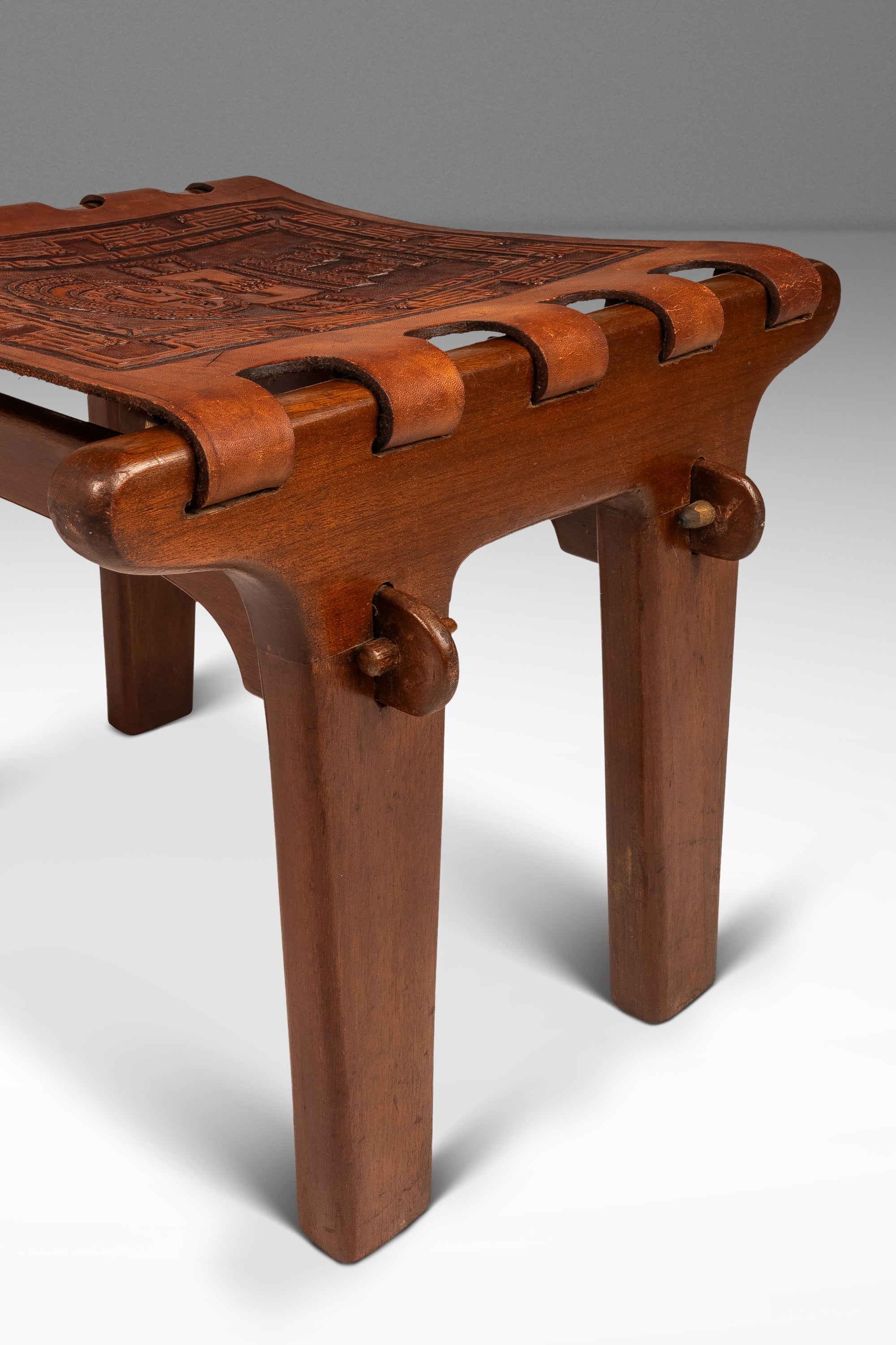 Sling stool ottoman discount