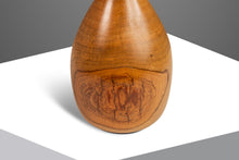 Load image into Gallery viewer, Mid-Century Modern Wood-Turned Hand Sculpted Vase in Solid Teak &amp; Burlwood, USA, c. 1970&#39;s-ABT Modern
