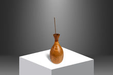 Load image into Gallery viewer, Mid-Century Modern Wood-Turned Hand Sculpted Vase in Solid Teak &amp; Burlwood, USA, c. 1970&#39;s-ABT Modern
