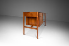 Load image into Gallery viewer, Mid Century Modern Writing Desk in Walnut by Barney Flagg for Drexel, United States, c. 1960&#39;s-ABT Modern

