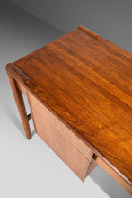 Load image into Gallery viewer, Mid Century Modern Writing Desk in Walnut by Barney Flagg for Drexel, United States, c. 1960&#39;s-ABT Modern
