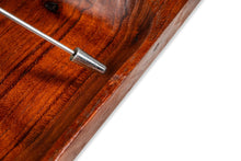 Load image into Gallery viewer, Mid-Century Organic Modern Serving Tray / Catchall Carved from Solid Burmese Teak, c. 1970s-ABT Modern
