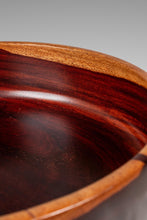 Load image into Gallery viewer, Mid-Century Organic Modern Wood-Turned Hand-Crafted Serving Bowl in Solid Mahogany, c. 1970s-ABT Modern
