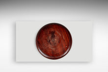 Load image into Gallery viewer, Mid-Century Organic Modern Wood-Turned Hand-Crafted Serving Bowl in Solid Mahogany, c. 1970s-ABT Modern
