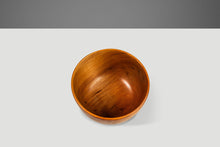 Load image into Gallery viewer, Mid-Century Organic Modern Wood-Turned Serving Bowl in Solid Myrtlewood, Oregon, USA, c. 1980&#39;s-ABT Modern
