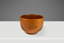 Load image into Gallery viewer, Mid-Century Organic Modern Wood-Turned Serving Bowl in Solid Myrtlewood, Oregon, USA, c. 1980&#39;s-ABT Modern
