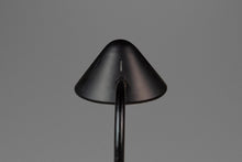 Load image into Gallery viewer, Mid-Century Post Modern Memphis-Style &#39;UFO&#39; Adjustable Halogen Table Desk Lamp w/ Oak Base, c. 1980s-ABT Modern
