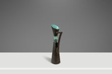 Load image into Gallery viewer, Mid-Century Postmodern Contemporary Studio Craft Glazed Ceramic Pitcher / Vase / Vessel, USA, c. 1980s-ABT Modern
