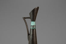 Load image into Gallery viewer, Mid-Century Postmodern Contemporary Studio Craft Glazed Ceramic Pitcher / Vase / Vessel, USA, c. 1980s-ABT Modern
