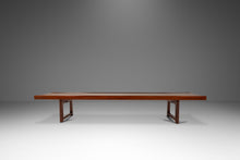Load image into Gallery viewer, Mid-Century Scandinavian Modern 6 ft “Krobo” Table / Bench in Rosewood by Torbjørn Afdal for Bruksbo, Norway, c. 1960's-ABT Modern
