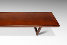 Load image into Gallery viewer, Mid-Century Scandinavian Modern 6 ft “Krobo” Table / Bench in Rosewood by Torbjørn Afdal for Bruksbo, Norway, c. 1960's-ABT Modern

