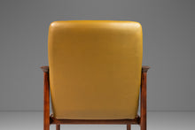 Load image into Gallery viewer, Mid-Century Scandinavian Modern Arm Chair in Solid Rosewood &amp; Leather by De Klerk and Sons, Netherlands, c. 1960s-ABT Modern
