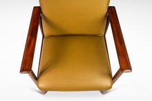 Load image into Gallery viewer, Mid-Century Scandinavian Modern Arm Chair in Solid Rosewood &amp; Leather by De Klerk and Sons, Netherlands, c. 1960s-ABT Modern
