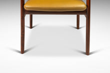 Load image into Gallery viewer, Mid-Century Scandinavian Modern Arm Chair in Solid Rosewood &amp; Leather by De Klerk and Sons, Netherlands, c. 1960s-ABT Modern
