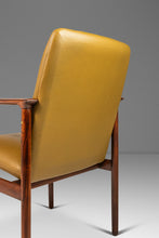 Load image into Gallery viewer, Mid-Century Scandinavian Modern Arm Chair in Solid Rosewood &amp; Leather by De Klerk and Sons, Netherlands, c. 1960s-ABT Modern
