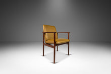 Load image into Gallery viewer, Mid-Century Scandinavian Modern Arm Chair in Solid Rosewood &amp; Leather by De Klerk and Sons, Netherlands, c. 1960s-ABT Modern
