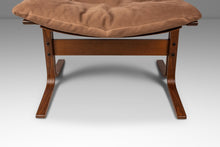 Load image into Gallery viewer, Mid-Century Scandinavian Modern High Back Siesta Lounge Chair &amp; Ottoman by Igmar Relling for Westnofa, Norway, c. 1970's-ABT Modern
