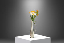 Load image into Gallery viewer, Mid-Century Scandinavian Modern Petite Sculptural Solid Pewter Vase by Metaalwarenfabriek , Holland, c. 1960s-ABT Modern
