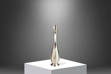 Load image into Gallery viewer, Mid-Century Scandinavian Modern Petite Sculptural Solid Pewter Vase by Metaalwarenfabriek , Holland, c. 1960s-ABT Modern
