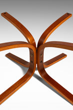 Load image into Gallery viewer, Mid-Century Scandinavian Modern "Siesta" Coffee Table w/ Glass Top by Ingmar Relling for Westnofa, Norway, c. 1970s-ABT Modern
