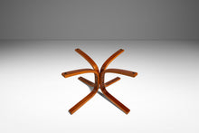 Load image into Gallery viewer, Mid-Century Scandinavian Modern "Siesta" Coffee Table w/ Glass Top by Ingmar Relling for Westnofa, Norway, c. 1970s-ABT Modern
