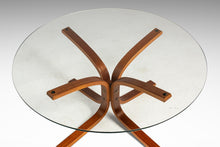 Load image into Gallery viewer, Mid-Century Scandinavian Modern "Siesta" Coffee Table w/ Glass Top by Ingmar Relling for Westnofa, Norway, c. 1970s-ABT Modern
