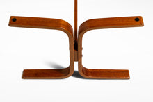 Load image into Gallery viewer, Mid-Century Scandinavian Modern "Siesta" Occasional / Side Table in Beech w/ Glass Top by Ingmar Relling for Westnofa, Norway, c. 1970s-ABT Modern
