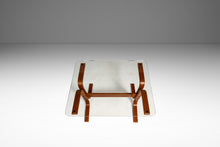Load image into Gallery viewer, Mid-Century Scandinavian Modern "Siesta" Occasional / Side Table in Beech w/ Glass Top by Ingmar Relling for Westnofa, Norway, c. 1970s-ABT Modern
