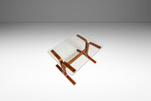Load image into Gallery viewer, Mid-Century Scandinavian Modern "Siesta" Occasional / Side Table in Beech w/ Glass Top by Ingmar Relling for Westnofa, Norway, c. 1970s-ABT Modern
