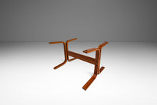 Load image into Gallery viewer, Mid-Century Scandinavian Modern "Siesta" Occasional / Side Table in Beech w/ Glass Top by Ingmar Relling for Westnofa, Norway, c. 1970s-ABT Modern
