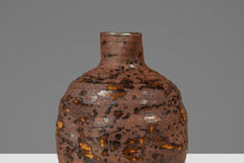 Load image into Gallery viewer, Miniature Vintage Ceramic Japanese Shigaraki Yaki Ikebana Flower Vase Vessel, Japan, c. 1960s-ABT Modern
