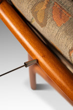 Load image into Gallery viewer, Model 333 Danish Mid-Century Modern Three-Seater Sofa in Solid Beech and Original Floral Upholstery by Schou Andersen, Denmark, c. 1980s-ABT Modern
