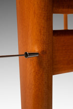 Load image into Gallery viewer, Model 333 Danish Mid-Century Modern Three-Seater Sofa in Solid Beech and Original Floral Upholstery by Schou Andersen, Denmark, c. 1980s-ABT Modern
