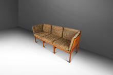 Load image into Gallery viewer, Model 333 Danish Mid-Century Modern Three-Seater Sofa in Solid Beech and Original Floral Upholstery by Schou Andersen, Denmark, c. 1980s-ABT Modern
