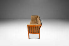 Load image into Gallery viewer, Model 333 Danish Mid-Century Modern Three-Seater Sofa in Solid Beech and Original Floral Upholstery by Schou Andersen, Denmark, c. 1980s-ABT Modern
