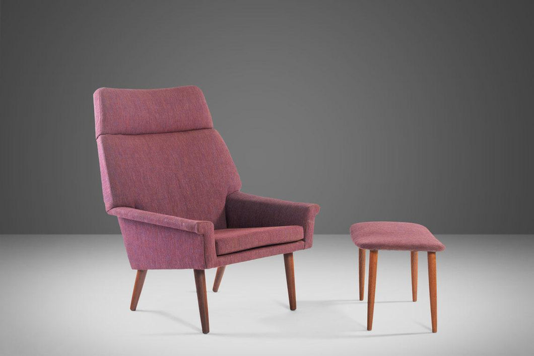 Modern Kurt Østervig Lounge Chair And Ottoman, Denmark-ABT Modern