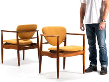 Load image into Gallery viewer, Mt. Airy Dining Chairs for John Stuart in the Manner of Arne Vodder, A Set of 6-ABT Modern
