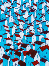 Load image into Gallery viewer, Neighbors by James Mattison, 36x48, Oil on Wood Canvas, 2024-ABT Modern
