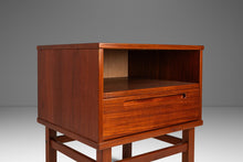 Load image into Gallery viewer, Nightstand / End Table in Teak by Nils Jonsson for Torring Møbelfabrik Produced by HJN Mobler, Denmark, c. 1960&#39;s-ABT Modern
