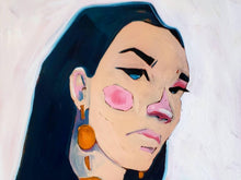 Load image into Gallery viewer, No Hard Feelings by James Mattison, 18x24, Oil on Wood Canvas, 2021-ABT Modern
