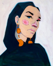 Load image into Gallery viewer, No Hard Feelings by James Mattison, 18x24, Oil on Wood Canvas, 2021-ABT Modern

