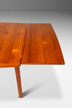 Load image into Gallery viewer, Mid-Century Scandinavian Modern Expansion Dining Table w/ Stow-in-Table Leaves in Teak by D-SCAN, c. 1970's-ABT Modern

