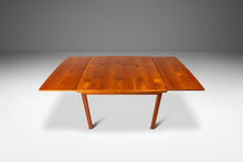 Load image into Gallery viewer, Mid-Century Scandinavian Modern Expansion Dining Table w/ Stow-in-Table Leaves in Teak by D-SCAN, c. 1970's-ABT Modern
